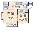 パルムノバB棟の間取図
