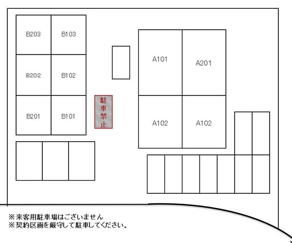 駐車場・駐輪場(駐車場配置図)