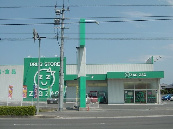 周辺環境(ザグザグ中央インター店まで615ｍ)