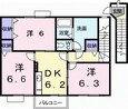 サンフラワー　Ｂの間取図