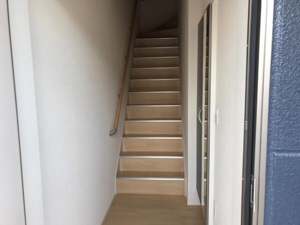 バルコニー(室内階段)