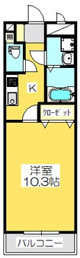 ディアパレスの間取図