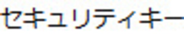 セキュリティ