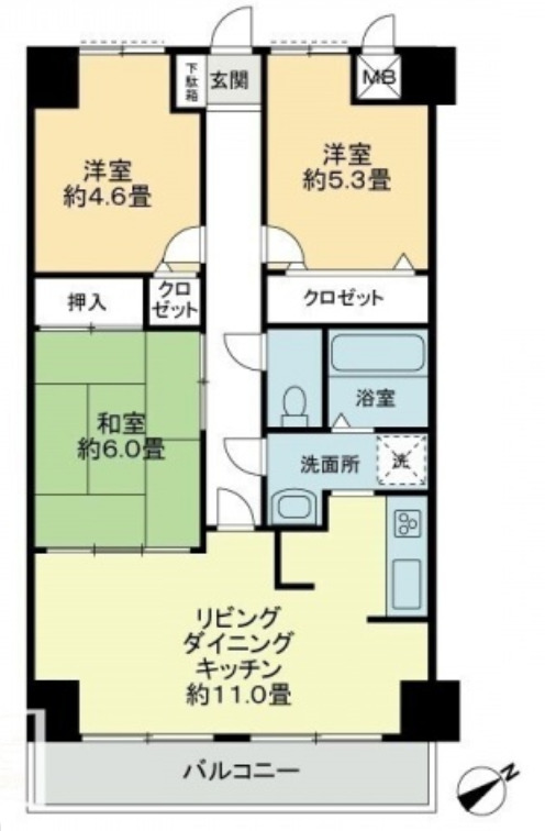 間取図