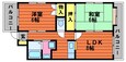 マンションクラデンの間取図