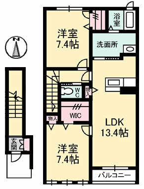 間取図