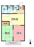 コーポ田中の間取図