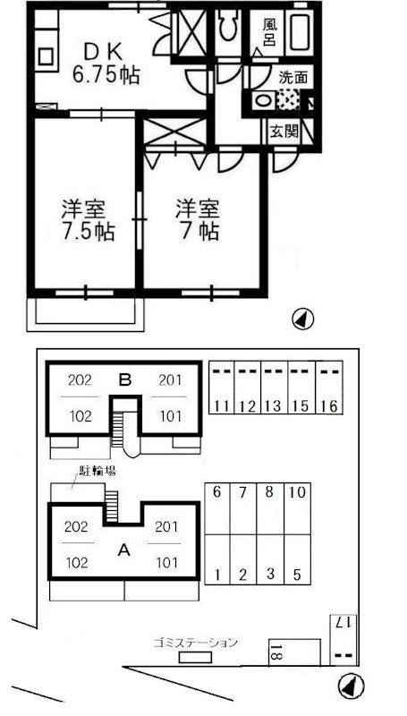 間取図