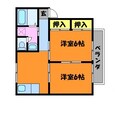 シャンポール八王寺Aの間取図