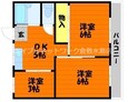 旭コーポ　B棟の間取図