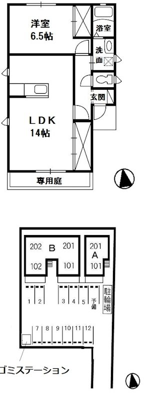 間取図
