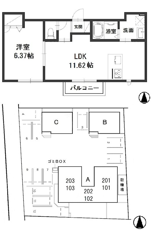 間取図