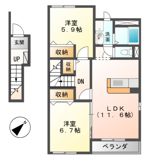 間取図