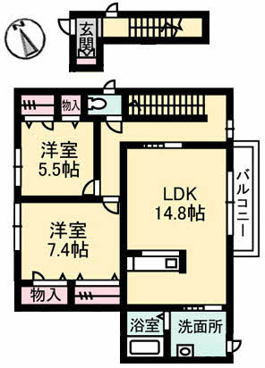 間取図