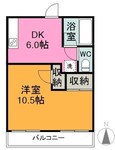山陽本線（中国） 中庄駅 2階建 築39年の間取図