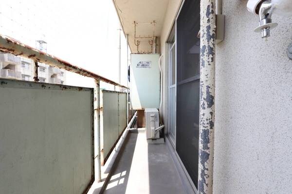 バルコニー(ビレッジハウスの同一物件・同一タイプの間取りの写真です)
