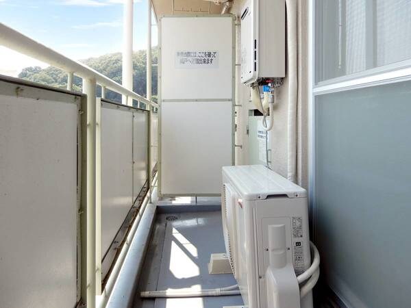 バルコニー(ビレッジハウスの同一物件・同一タイプの間取りの写真です)