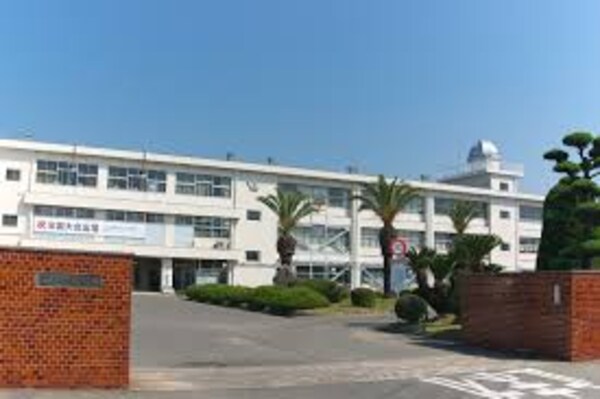 周辺環境(岡山県立水島工業高校 1361m)