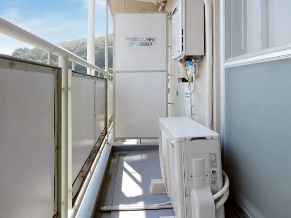 バルコニー(ビレッジハウスの同一物件・同一タイプの間取りの写真です)