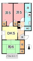 宇野線<宇野みなと線> 早島駅 2階建 築27年の間取図