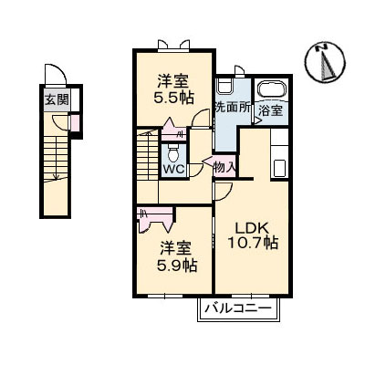 間取図