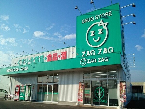 周辺環境(ザグザグ水江店まで600m)
