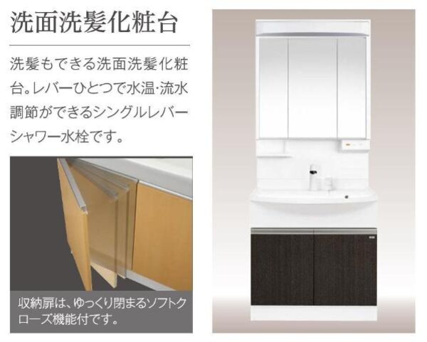 洗面・脱衣所(洗髪洗面化粧台（イメージ）)