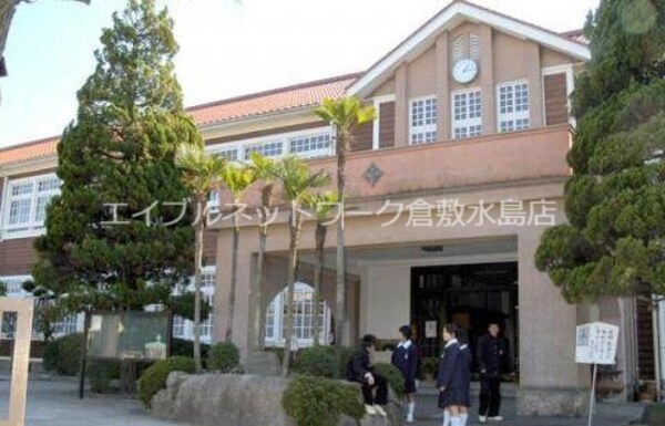 周辺環境(倉敷市立西中学校 311m)