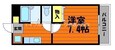 山陽本線（中国） 倉敷駅 3階建 築28年の間取図