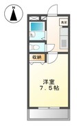 山陽本線（中国） 倉敷駅 2階建 築29年の間取図