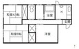 平田借家の間取図