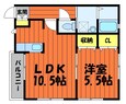 クレモンポイントEの間取図