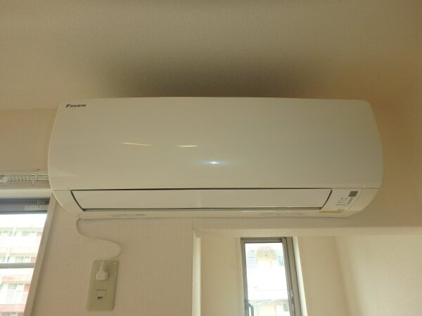 建物設備(松島　クレストウッド　1R+ロフト　エアコン)