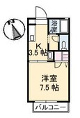 ティンカーベルの間取図