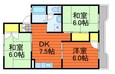 パレーシャル藤原の間取図