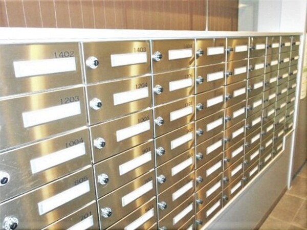 建物設備(メールボックス　※2022年4月撮影)