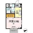 セジュールアレイBの間取図