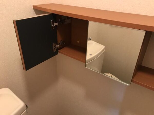 収納(トイレ戸棚)