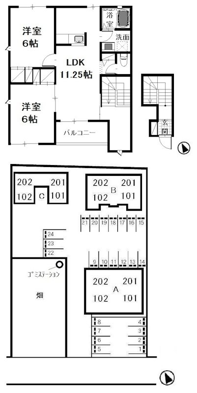 間取図