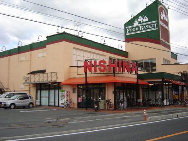 周辺環境(ニシナ水江店（スーパー）まで1,000ｍ)