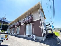 宇野線<宇野みなと線> 早島駅 2階建 築35年の外観写真