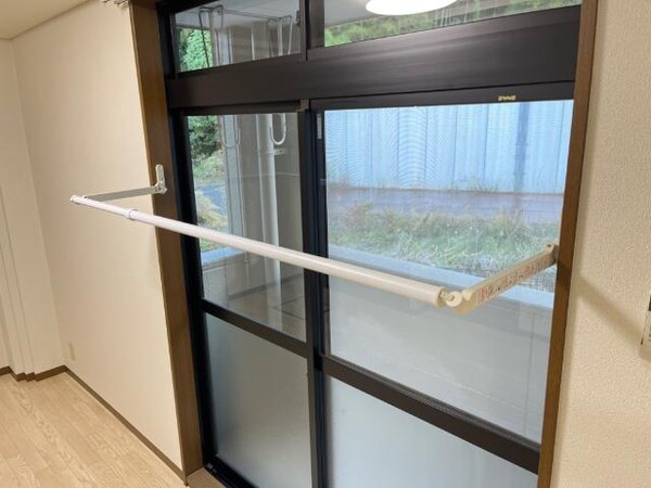 建物設備(室内物干し)