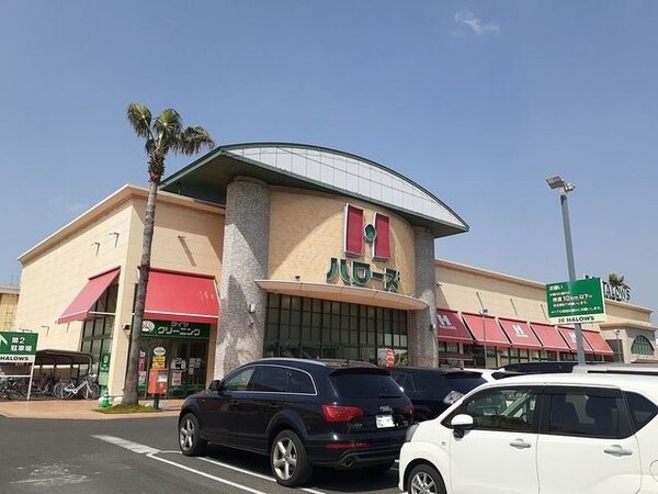周辺環境(ハローズ  当新田店まで1300m)