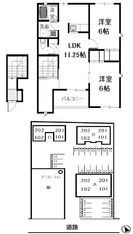 間取図