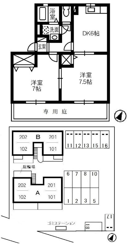 間取図