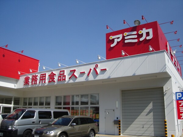 周辺環境(アミカ中村井深店まで723ｍ)