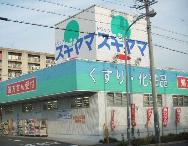 周辺環境(ドラッグスギヤマ中島新町店まで830ｍ)