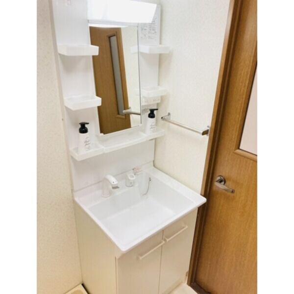 独立洗面台(※写真は同じマンションの違う部屋のものになります。)