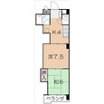 丸和マンションの間取図