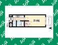 名古屋市営地下鉄東山線 亀島駅 7階建 築31年の間取図